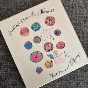 Andy Warhol Christmas At Tiffany’s Book of prints